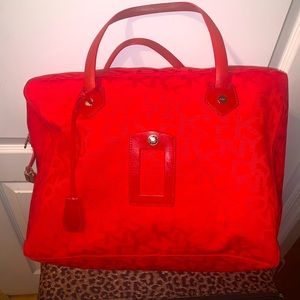 DKNY carry on travel tote bag